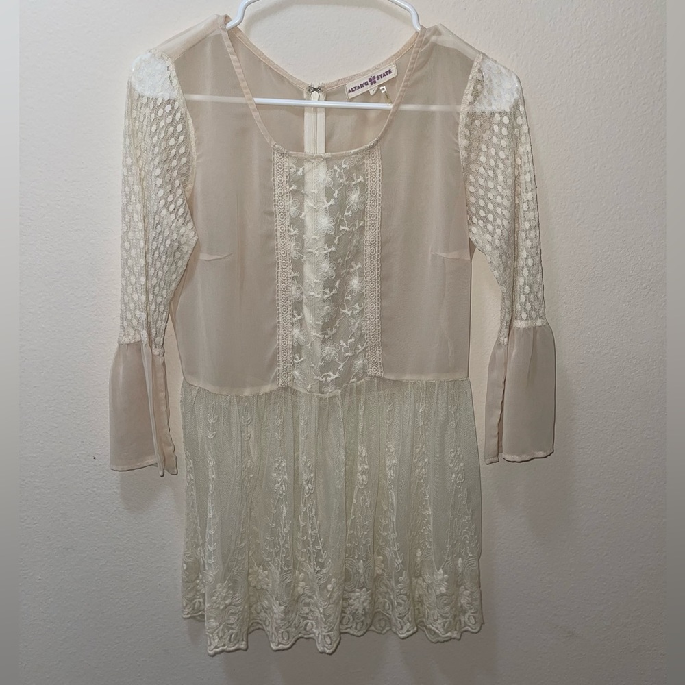 Lace blouse - size small